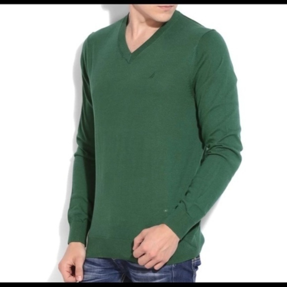 𝅺nautica Explorers Pullover V-Neck Sweater